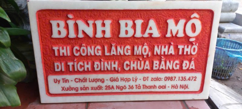 Địa chỉ khắc bia công đức tại hà nội: 0986.159.457