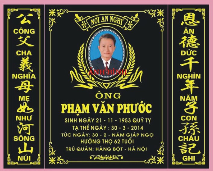 Khắc bia mộ đẹp hà nội