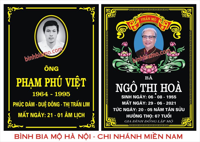 Khắc bia mộ hà nội