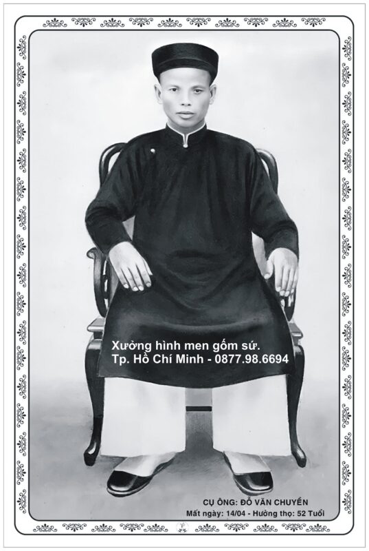 Hình ảnh thờ men gốm sứ