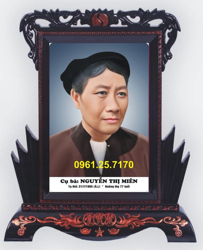 khung ảnh thờ bằng gỗ nhựa cao cấp