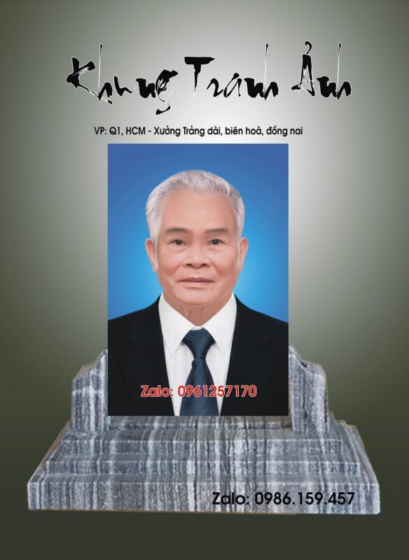 Khung ảnh thờ chân đếđá cẩm thạch