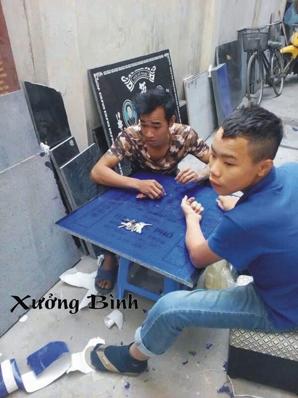 Xưởng khắc đá